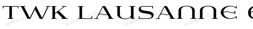 TWK Lausanne 650字体转换